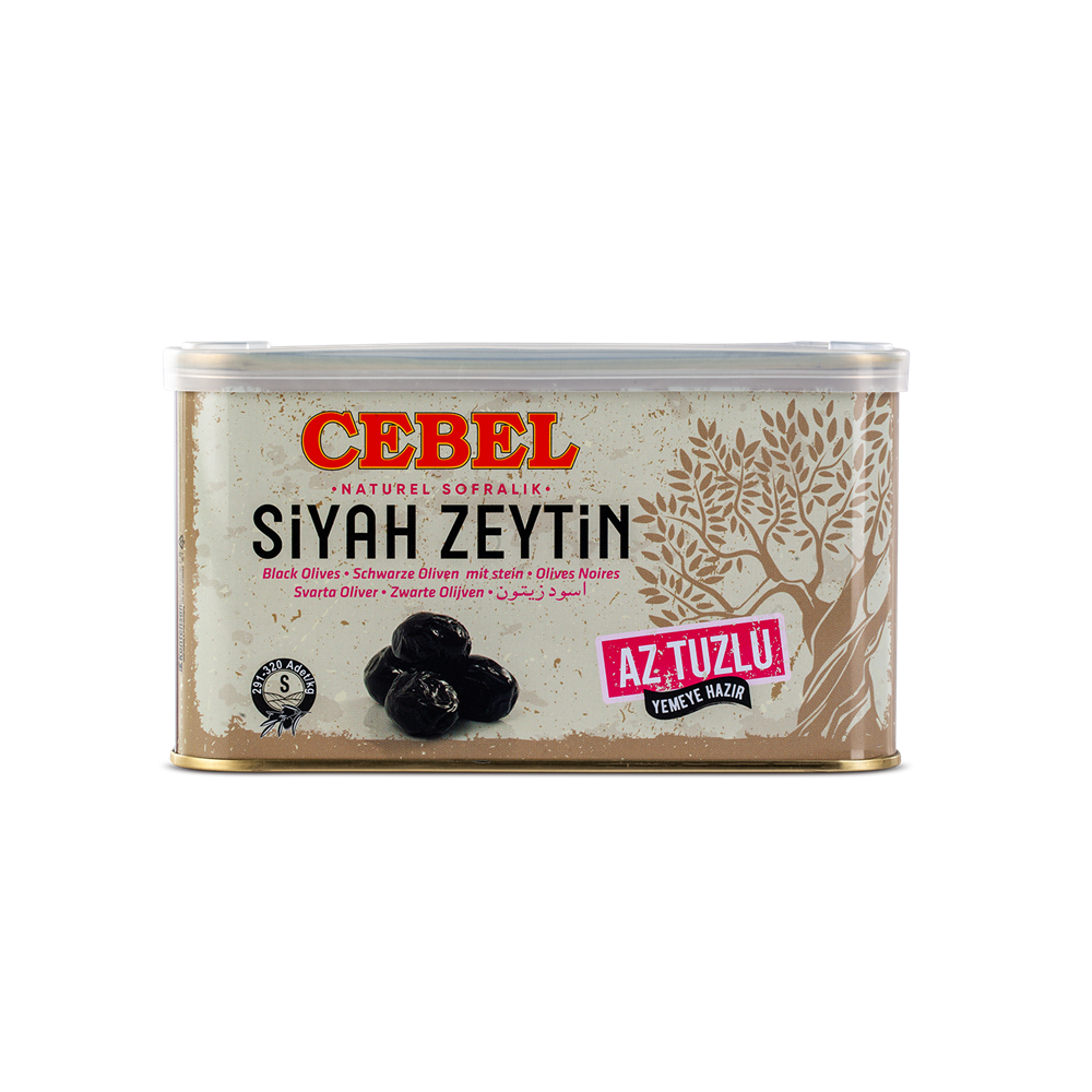 Low Salt Black Olives