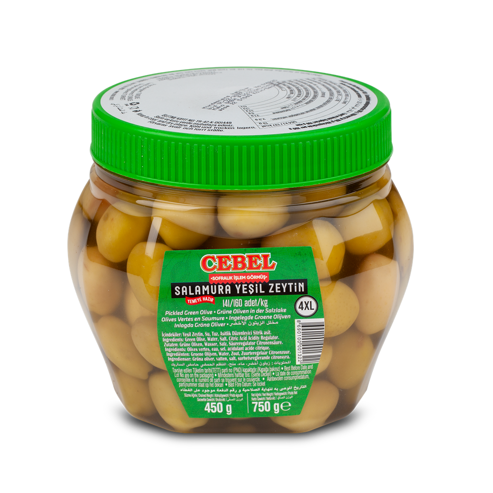 Pickled Green Olives 