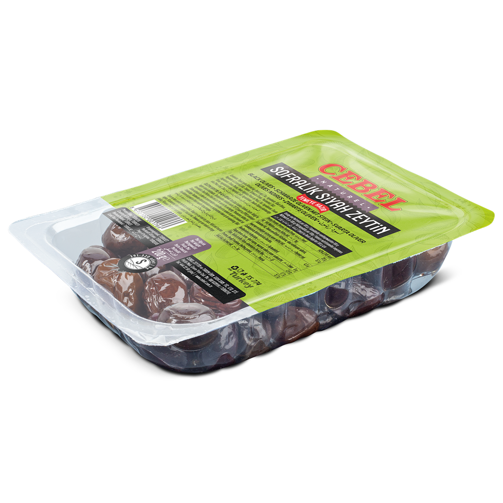 Vacuum Packed Black Olives 