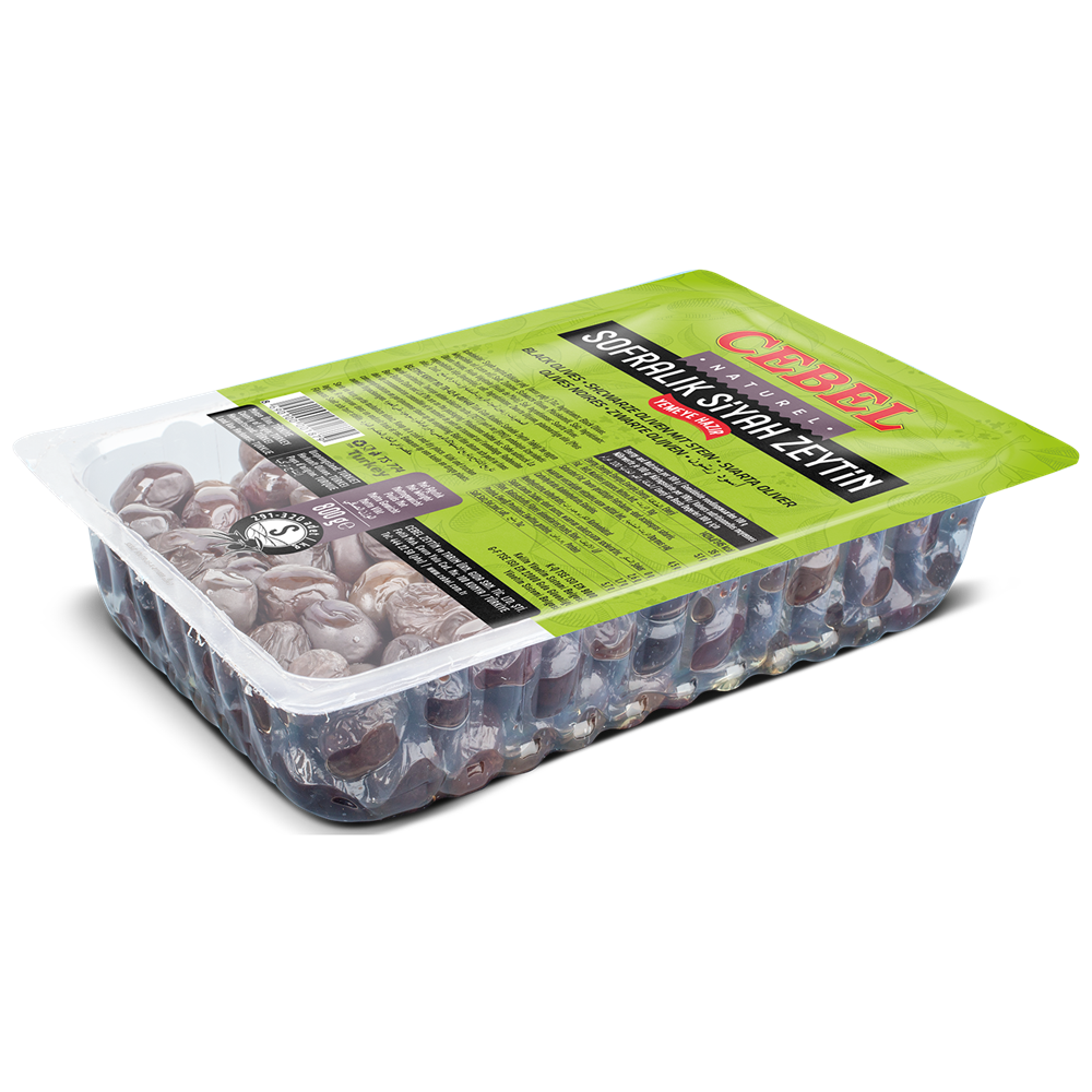 Vacuum Packed Black Olives 